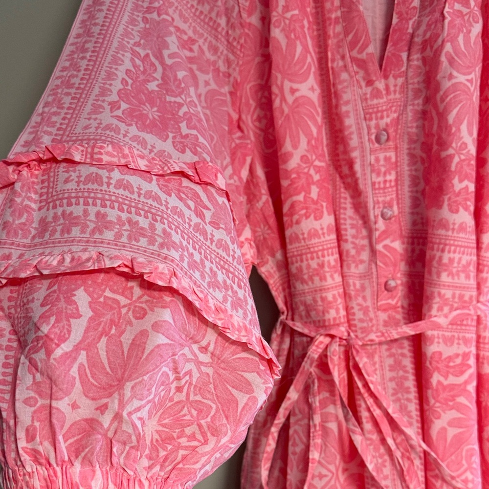Vineyard Vines Pink Patterned Dress - Picture 4 of 8